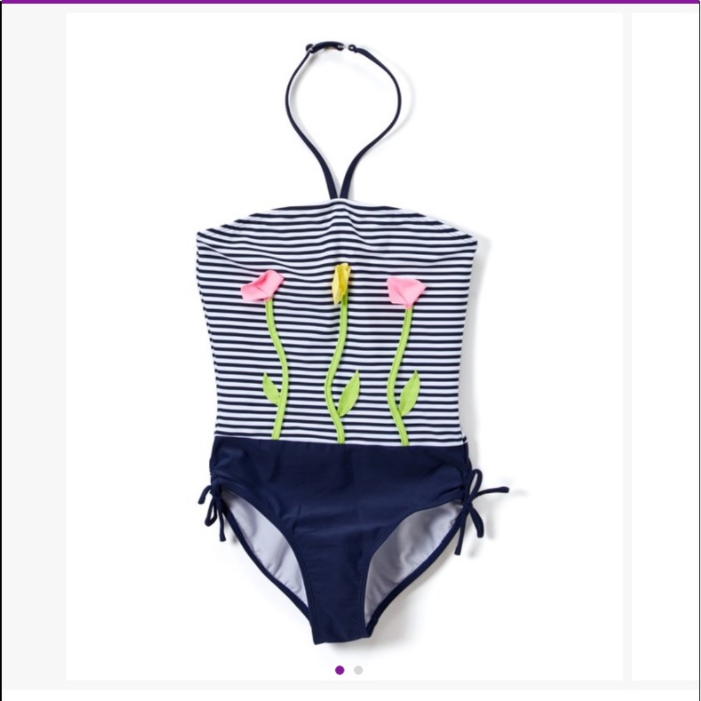 NWT!  KATE MACK LITTLE GIRLS SWIMSUIT 4
